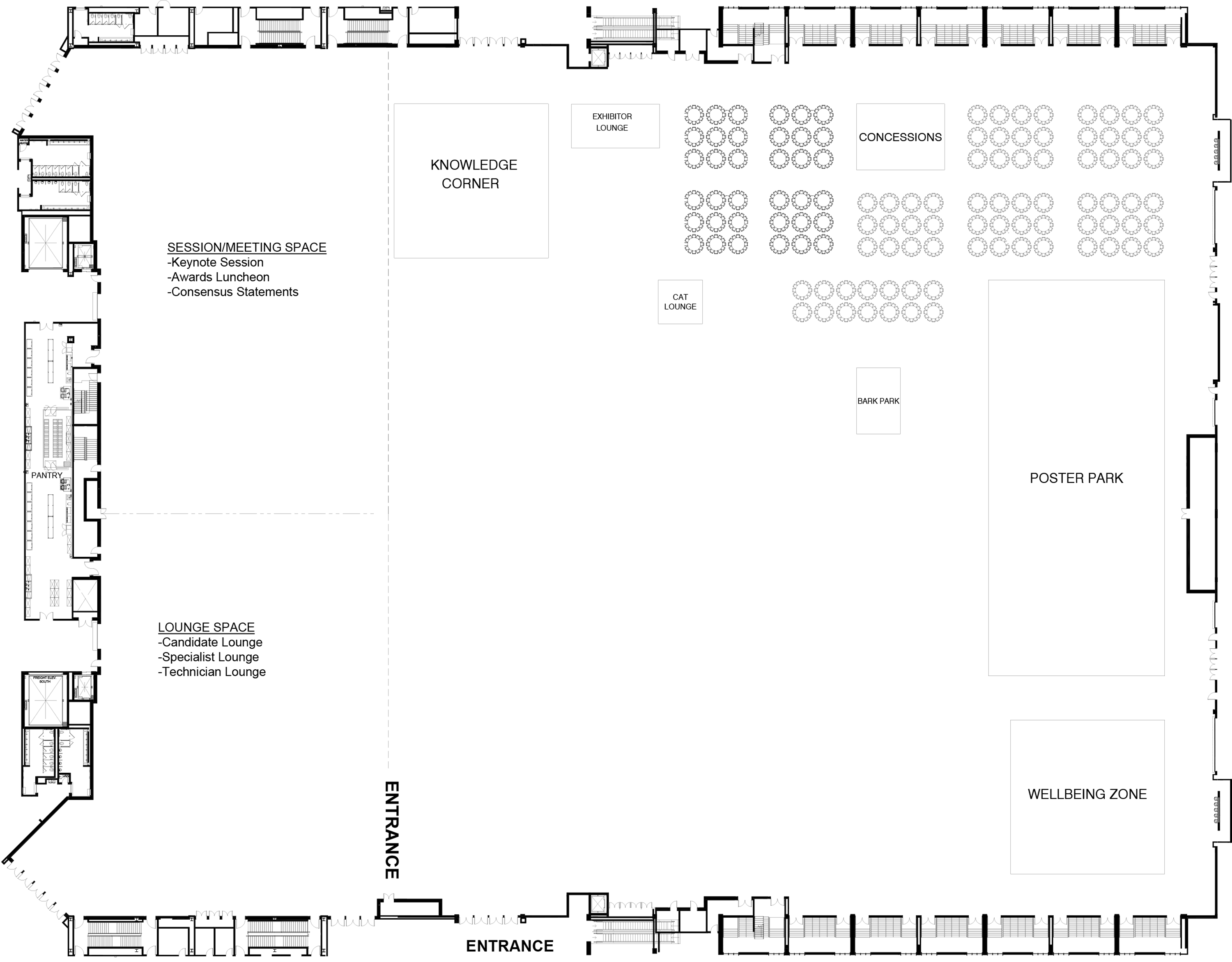 2025 ACVIM Forum Exhibitor Floor Plan