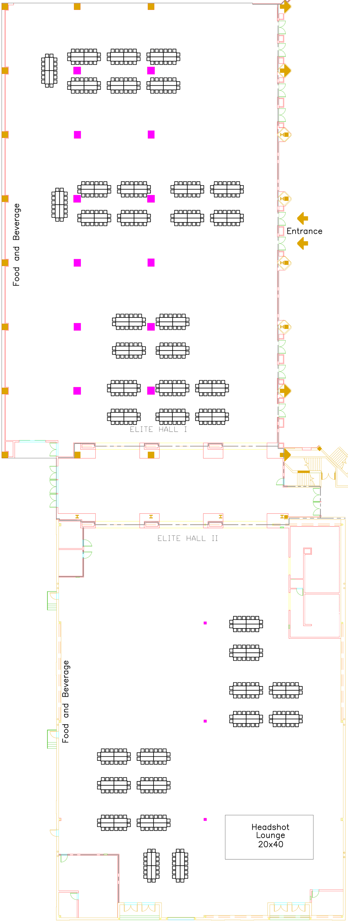 2023 CUPAHR Annual Conference & Expo Exhibitor Floor Plan