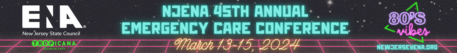 2024 NJENA Annual Emergency Care Conference Event Banner