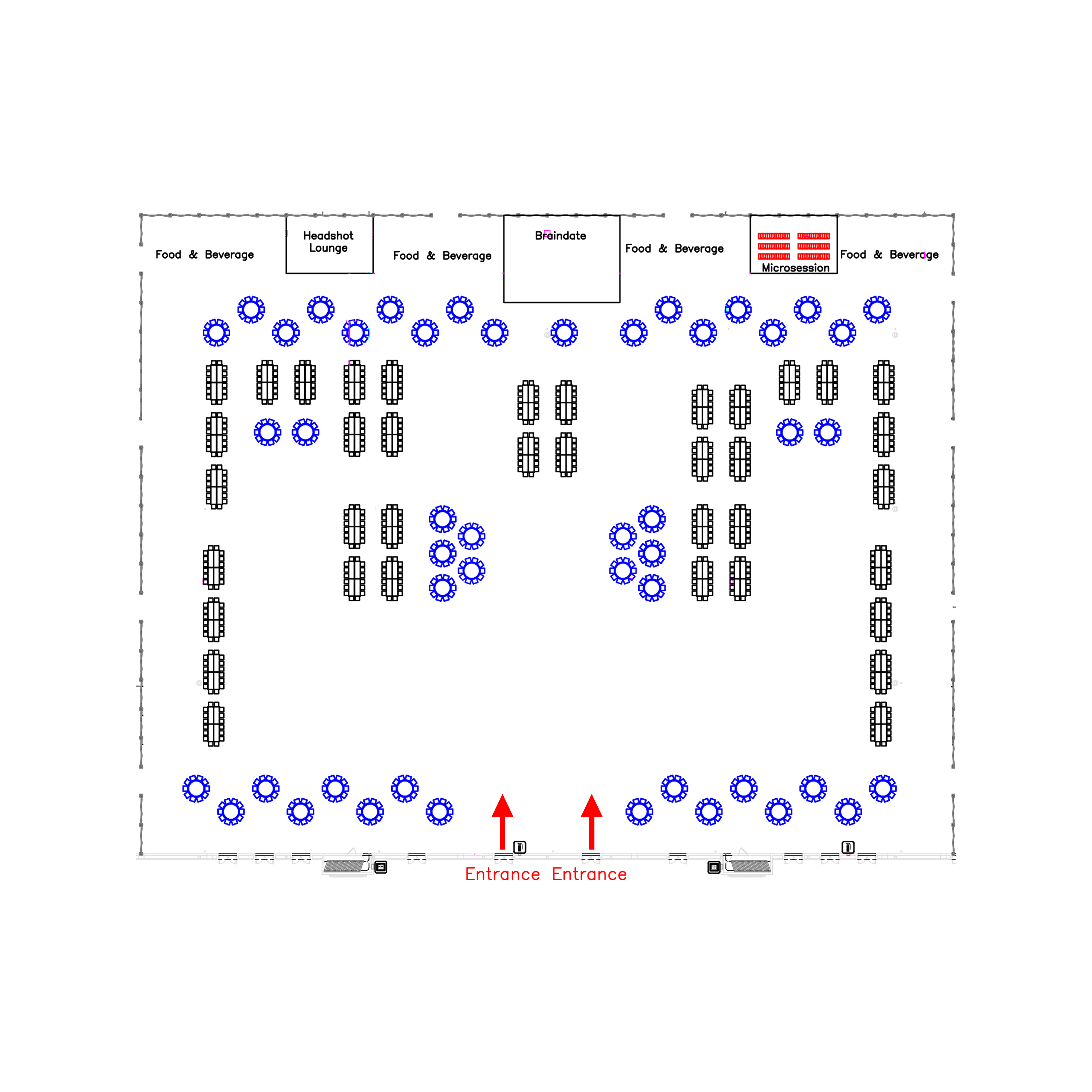 2024 CUPAHR Annual Conference & Expo Exhibitor Floor Plan