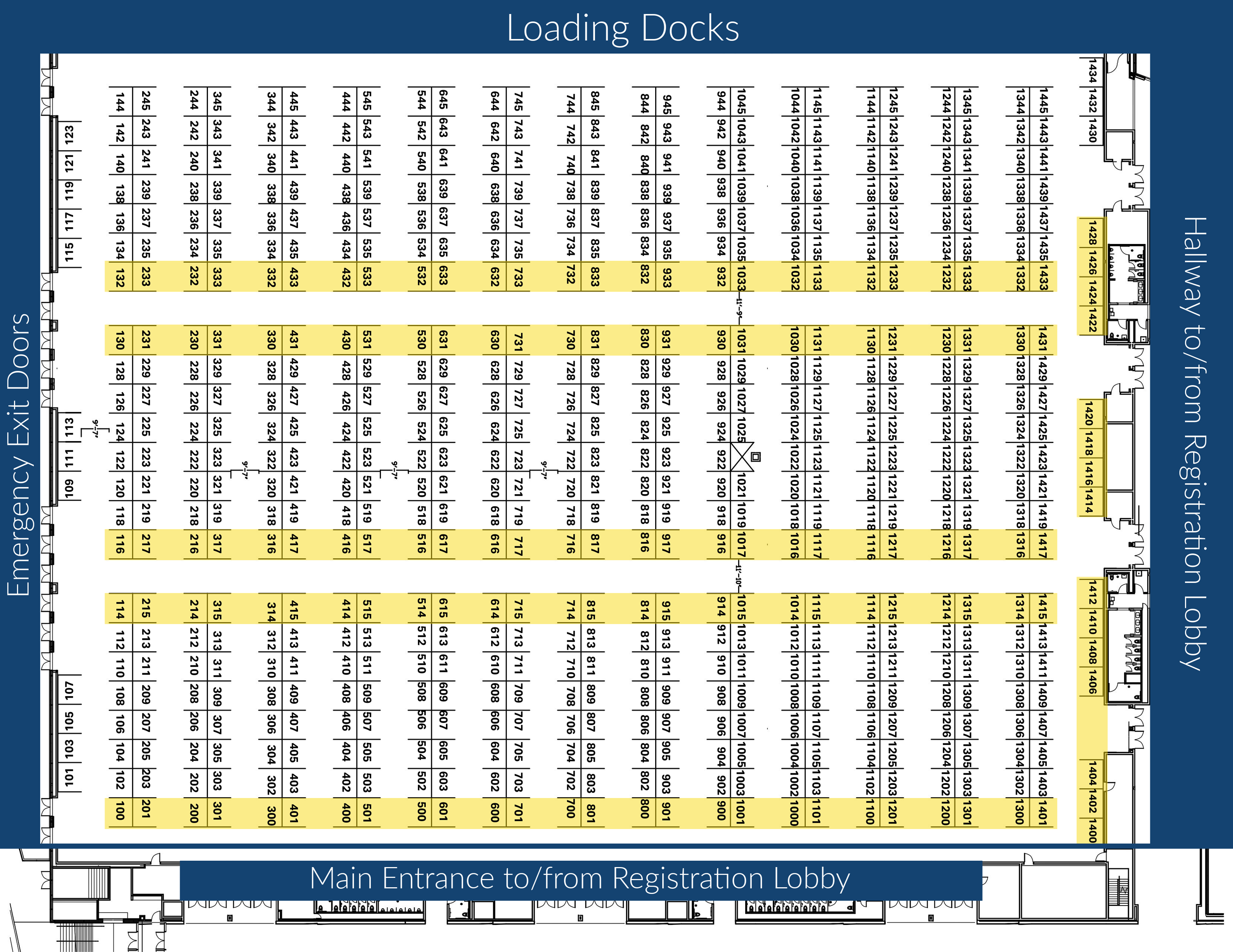 2024 Conference Exhibitor Floor Plan