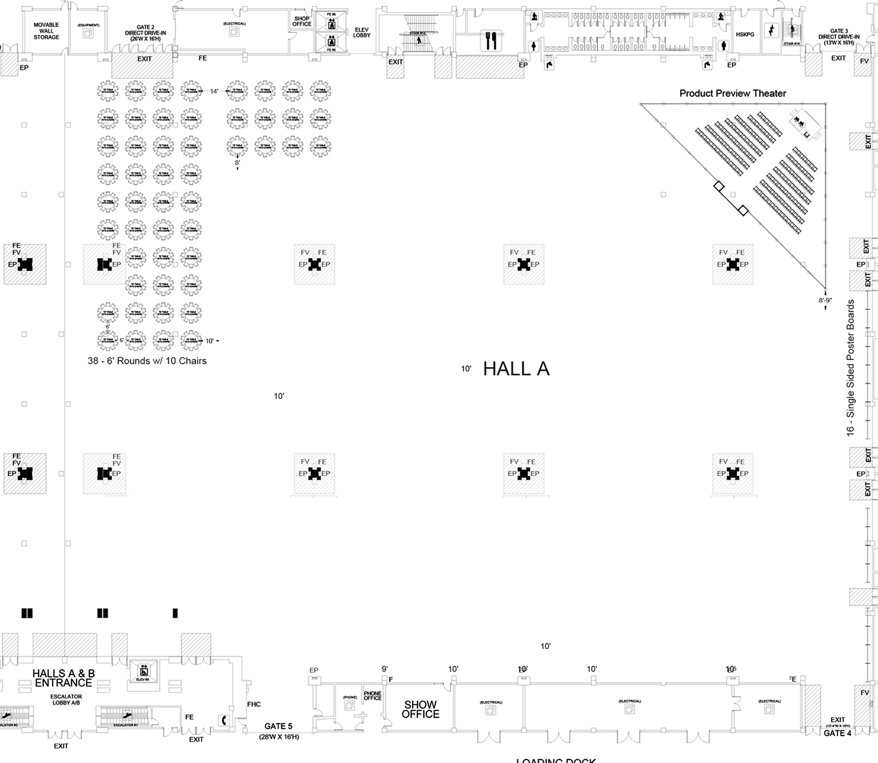2024 National Assembly Exhibitor Floor Plan