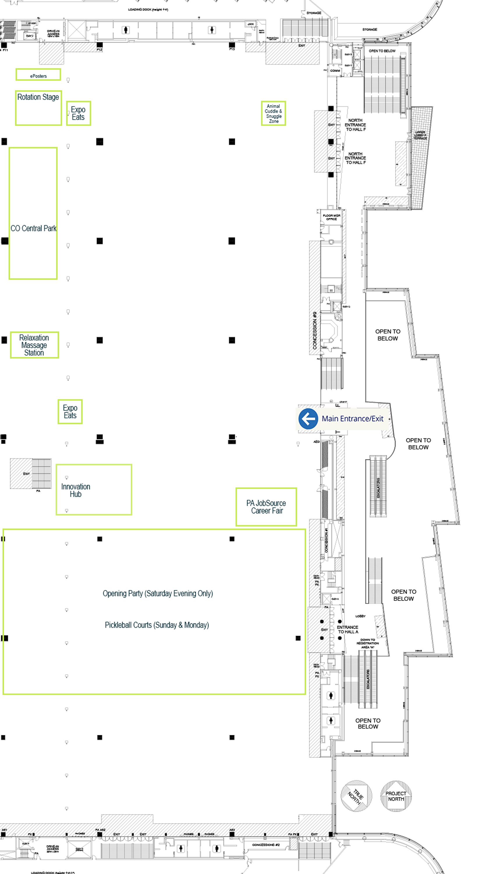 AAPA 2025 Annual Conference Exhibitor Floor Plan