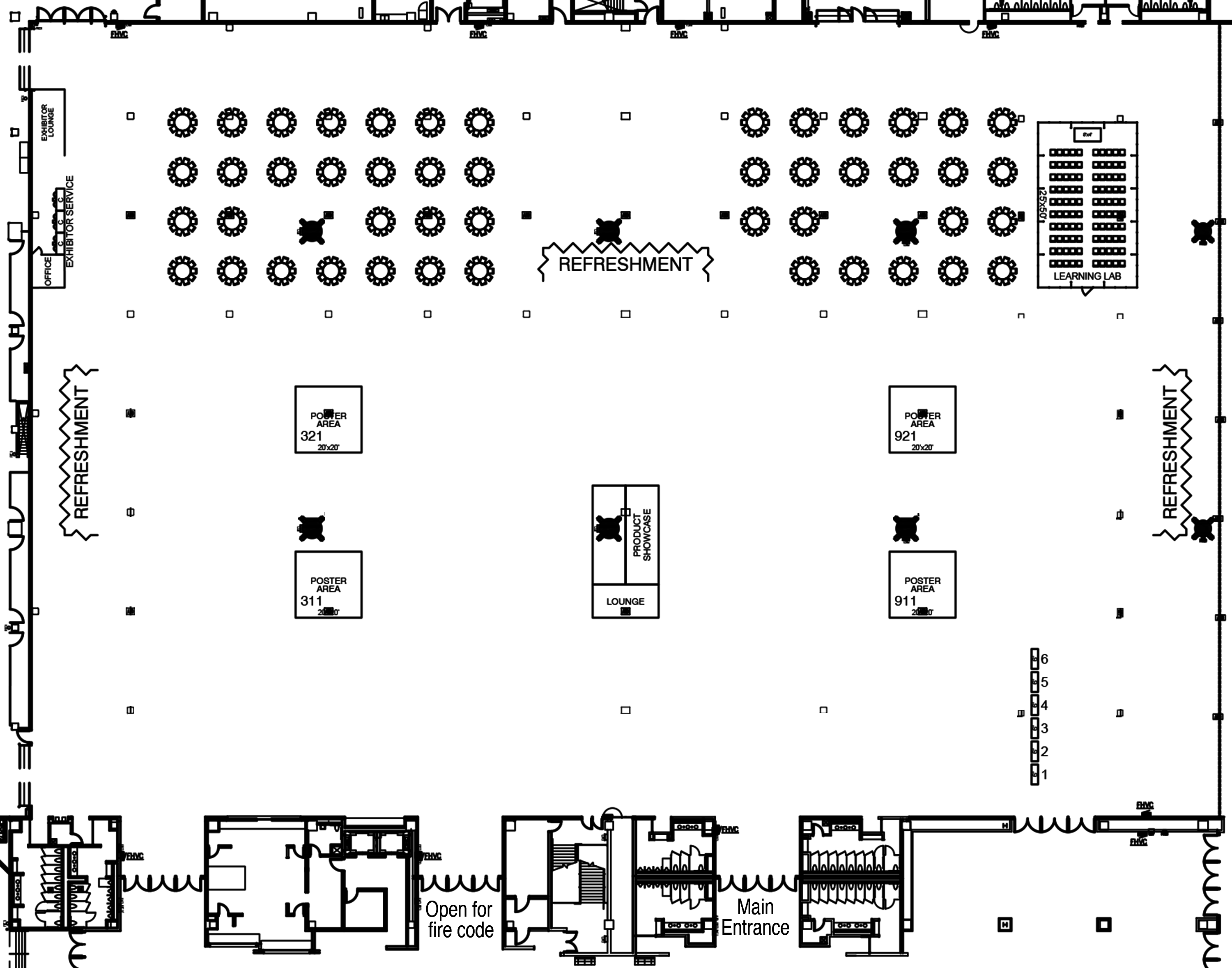 2024 ACVS Surgery Summit Exhibitor Floor Plan