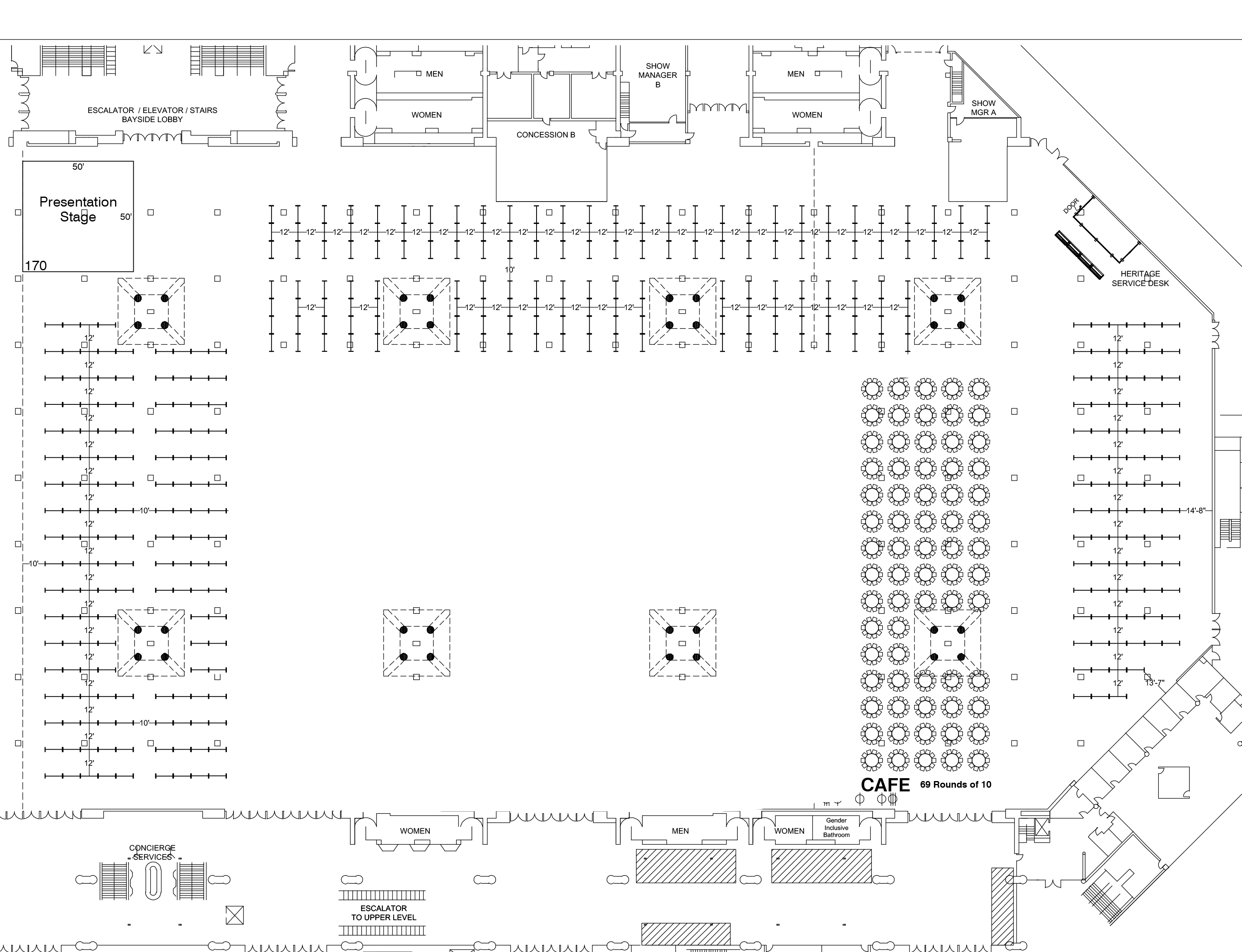 2023 SITC Annual Meeting Exhibitor Floor Plan