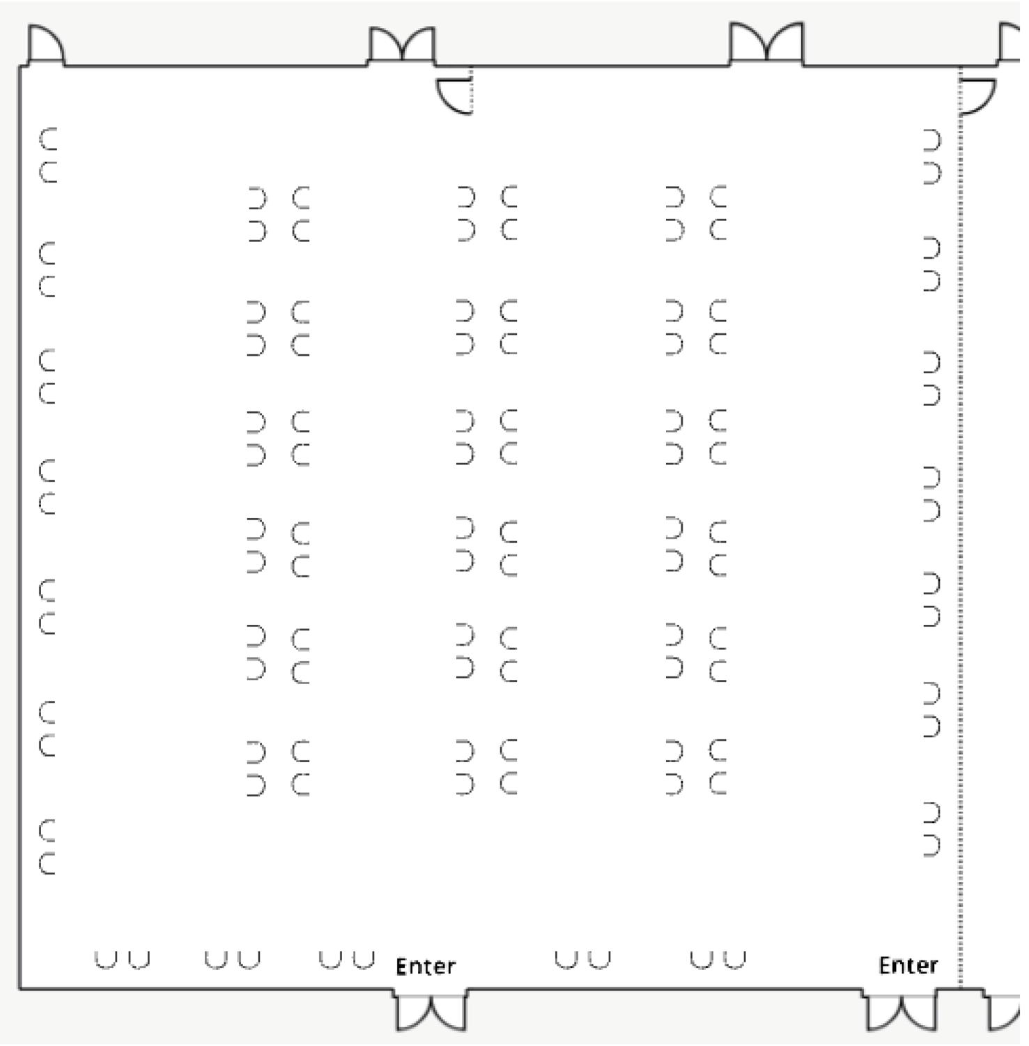 2024 IEEE APEC Job Fair Exhibitor Floor Plan